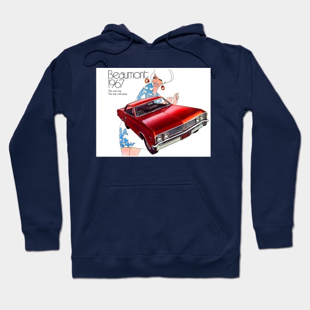 1967 Chevy Beaumont Hoodie by Midcenturydave